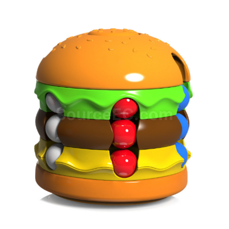 Customization Hamburger, French fries, magic beans, Rubik's cube, fidget spinner, stress-relief toys Promotional Products