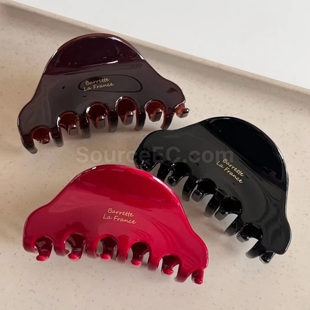 Customization Custom acetate claw hair clips Promotional Products
