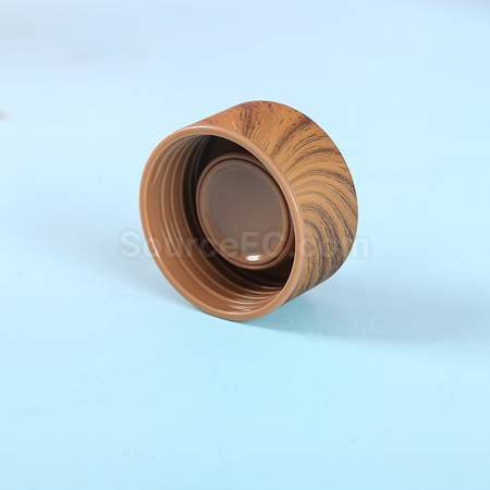 Customization Wood Grain Lid Pocket Insulated Cup Promotional Products