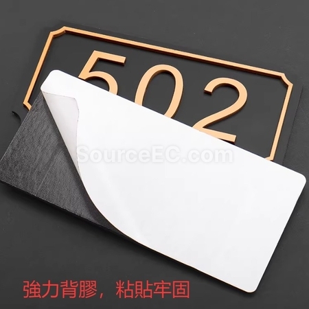 Customization Customized House Numbers Promotional Products