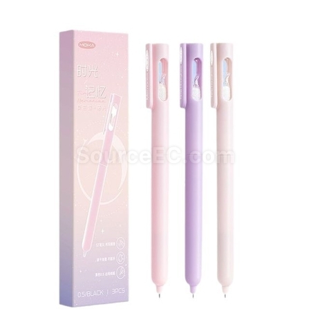 Customization Creative Hourglass Advertise Pen Promotional Products