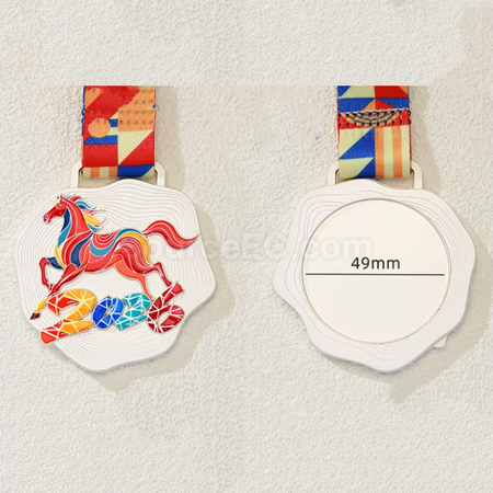 Customization Horse Metal Medals Promotional Products