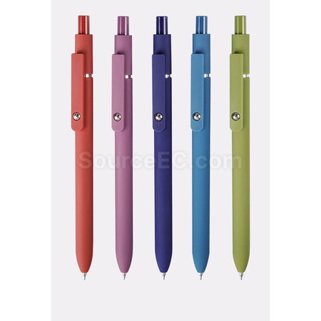 Customization Low center of gravity steel ball pen clip gel pen Promotional Products