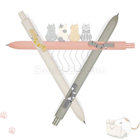 Customization Cat Tail Gel Pen Promotional Products