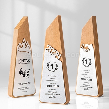 Customization Solid Wood Award Promotional Products