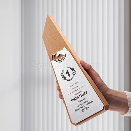 Customization Solid Wood Award Promotional Products