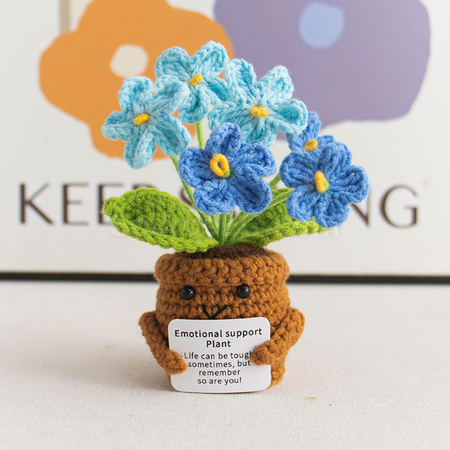 Customization Knitted flower plant pot Promotional Products