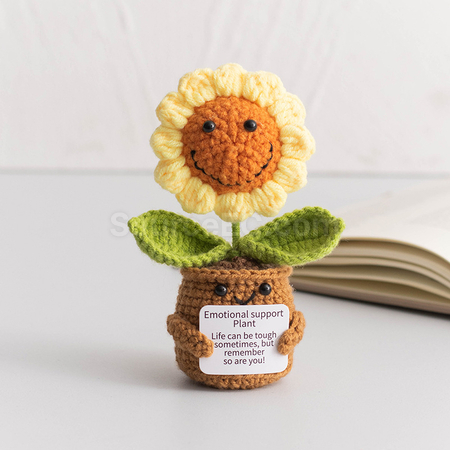 Customization Knitted flower plant pot Promotional Products