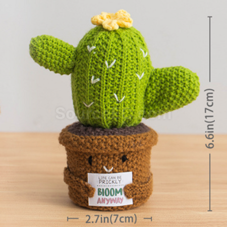 Customization Knitted flower plant pot Promotional Products