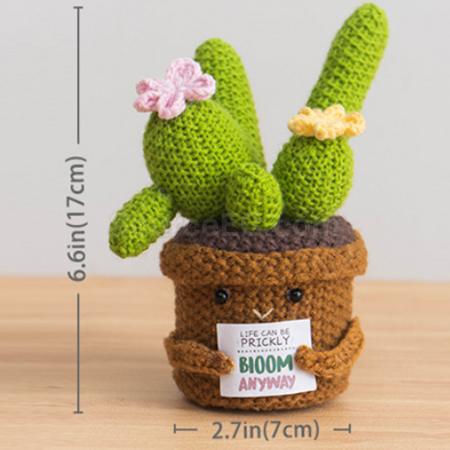 Customization Knitted flower plant pot Promotional Products