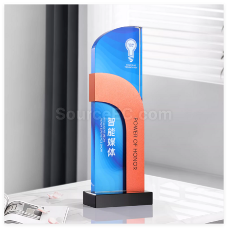 Customization Creative Metal Crystal Trophy Promotional Products