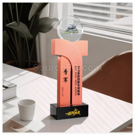 Customization Metal Crystal Trophy Promotional Products