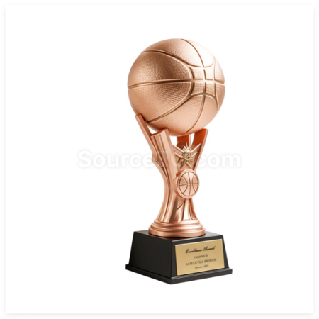 Customization Metal Basketball Trophy Promotional Products
