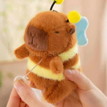 Customization Capybara plush doll keychain Promotional Products