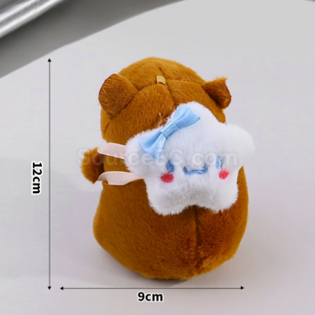 Customization Capybara plush doll keychain Promotional Products