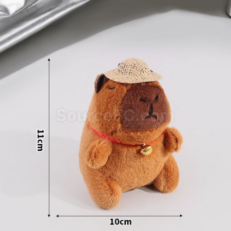 Customization Capybara plush doll keychain Promotional Products