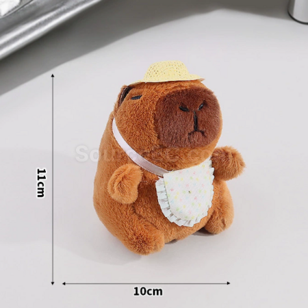 Customization Capybara plush doll keychain Promotional Products