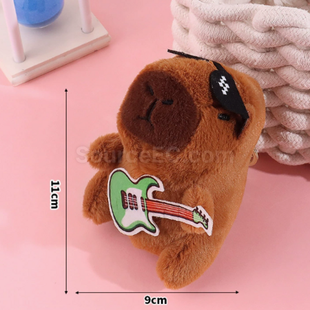 Customization Capybara plush doll keychain Promotional Products