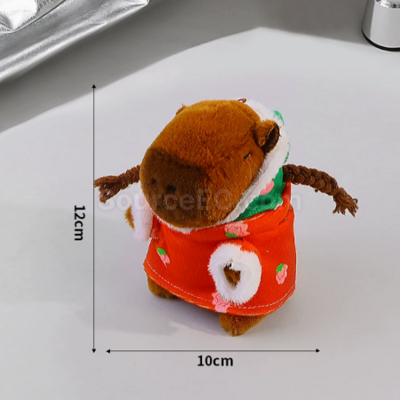 Customization Capybara plush doll keychain Promotional Products