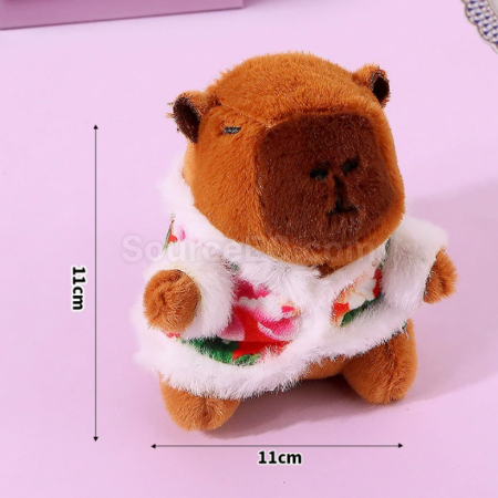 Customization Capybara plush doll keychain Promotional Products