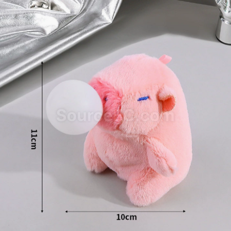 Customization Capybara plush doll keychain Promotional Products