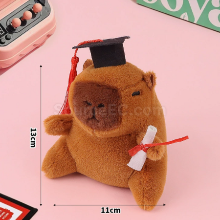 Customization Capybara plush doll keychain Promotional Products