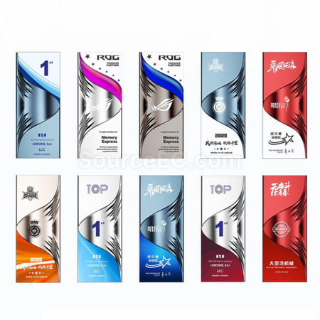 Customization Metal crystal trophy Promotional Products