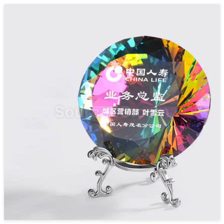 Customization Creative Diamond Crystal Trophy Promotional Products