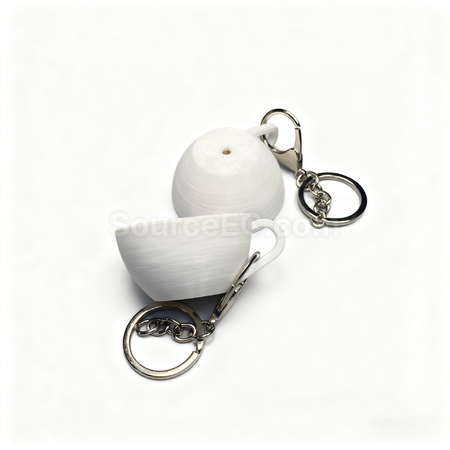 Customization Coffee cup decompression keychain Promotional Products