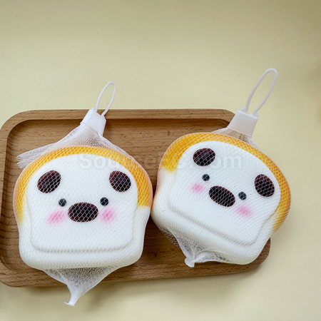 Customization Toast Little Pig Squishy Stress Relief Toy Promotional Products