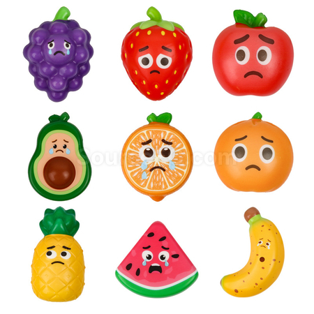 Customization Simulation fruit slow rebound squeeze decompression toy Promotional Products