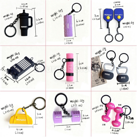 Customization Sports Series Keychain Promotional Products