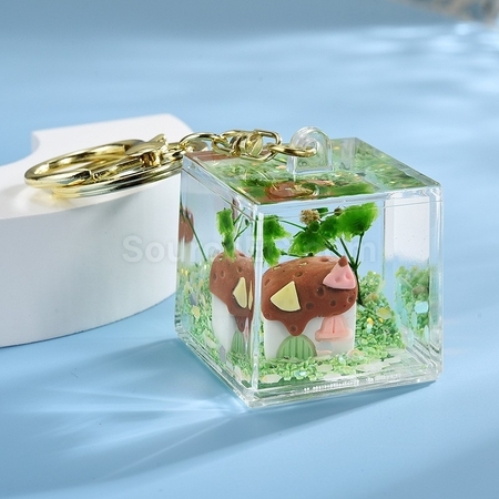 Customization Quicksand Key Chain Promotional Products
