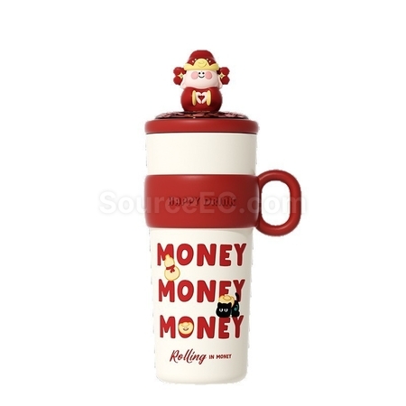 Customization God Of Wealth Insulated Cup Promotional Products