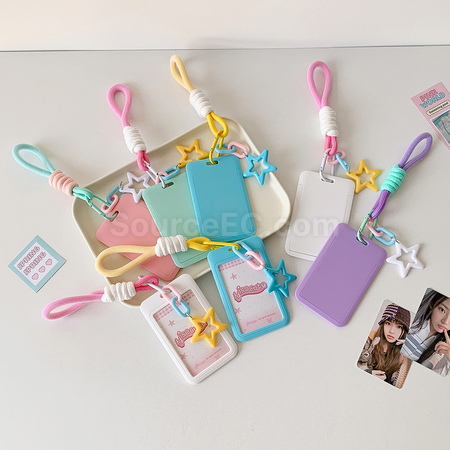 Customization Color Contrast Star Card Sleeve Promotional Products