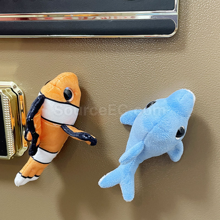 Customization Stereoscopic Stuffed Animal Fridge Sticker Promotional Products