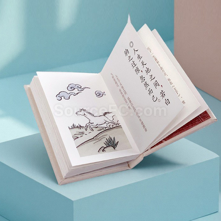 Customization Mini Book Refrigerator Sticker Promotional Products