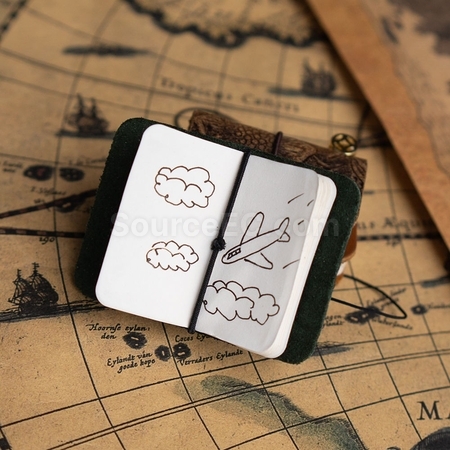Customization Ultra Mini Pocket Cowhide Notepad Promotional Products