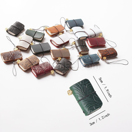 Customization Ultra Mini Pocket Cowhide Notepad Promotional Products