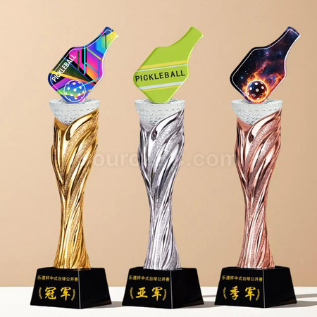 Customization Pickleball Trophy Promotional Products