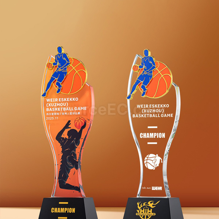 Customization Basketball Crystal Seat Promotional Products