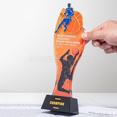 Customization Basketball Crystal Seat Promotional Products