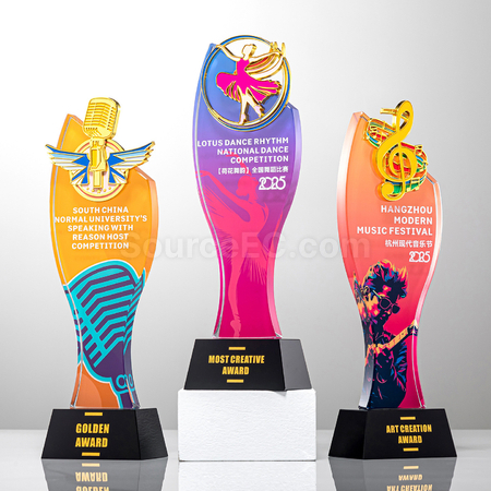 Customization Note Crystal Award Promotional Products