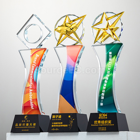 Customization Pentagram Crystal Award Promotional Products