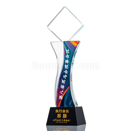 Customization Pentagram Crystal Award Promotional Products