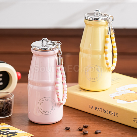 Customization 316 Stainless Steel Handheld Milk Thermos Cup Promotional Products