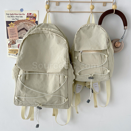 Customization Waterproof Color-Block Backpack Promotional Products