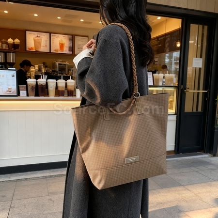 Customization Large Capacity Versatile Shoulder Tote Bag Promotional Products