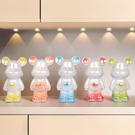 Customization Ceramic Bear Piggy Bank Ornament Promotional Products