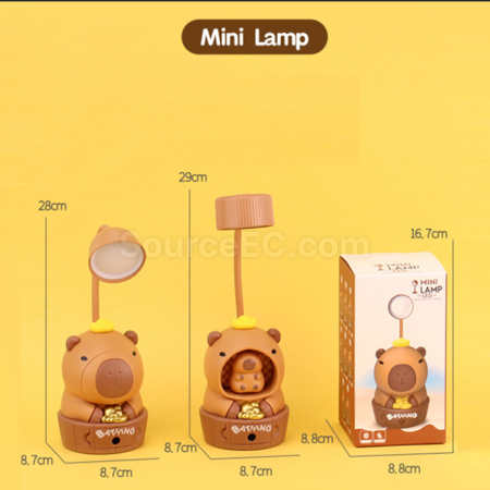 Customization Rechargeable LED Desk Lamp Cartoon Figurine Ornament(Pencil sharpener) Promotional Products